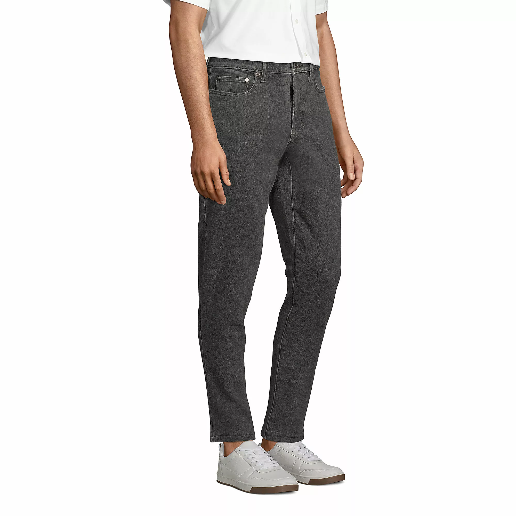 Lands' End Men's Athletic Fit Comfort-First Jeans - Image 3
