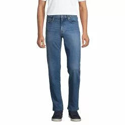 Lands' End Men's Traditional Fit Comfort-First Jeans
