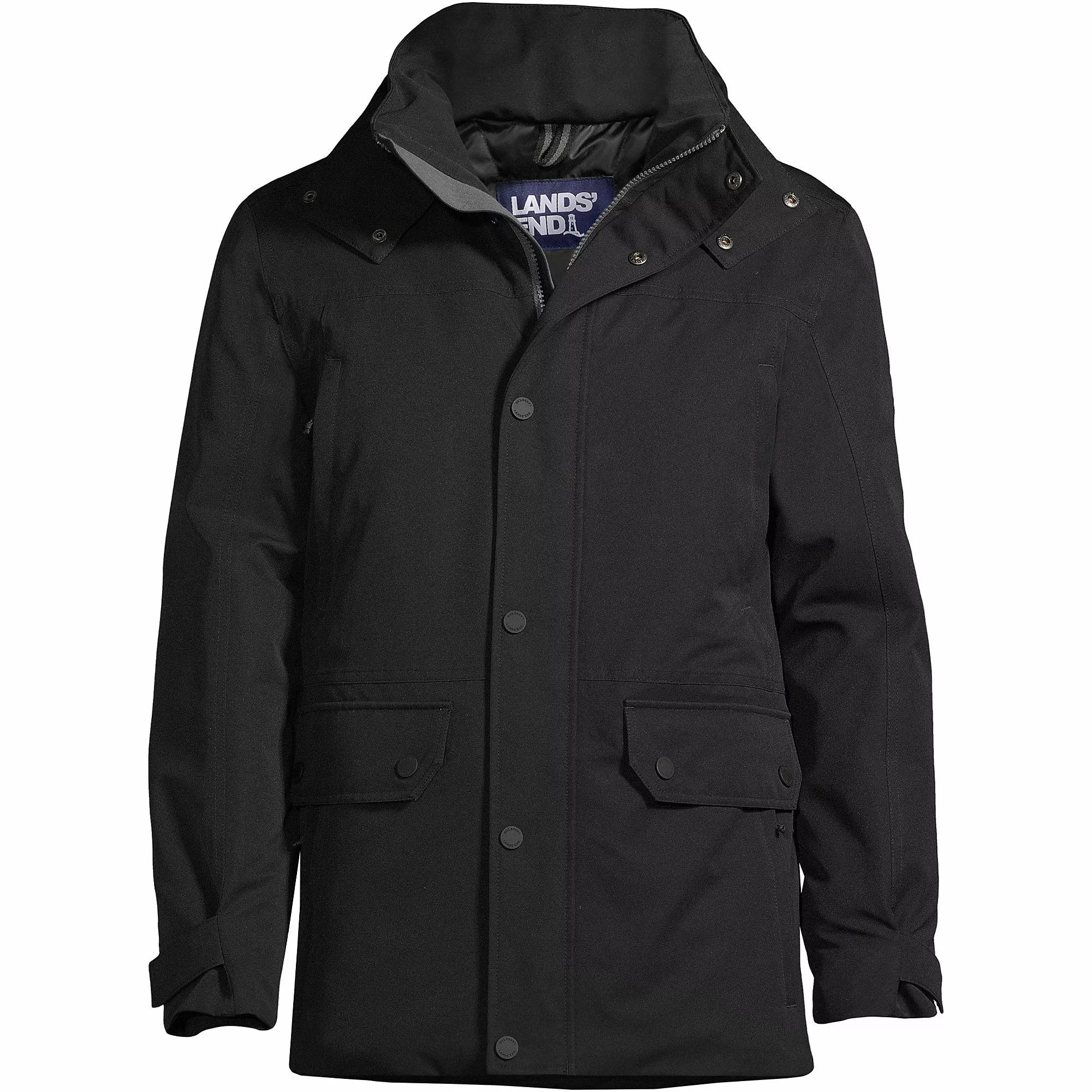 Lands' End Men's Expedition Waterproof Winter Down Jacket - Image 5