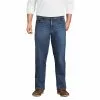 Lands' End Men's Big And Tall Comfort Waist Traditional Fit Comfort-First Jeans