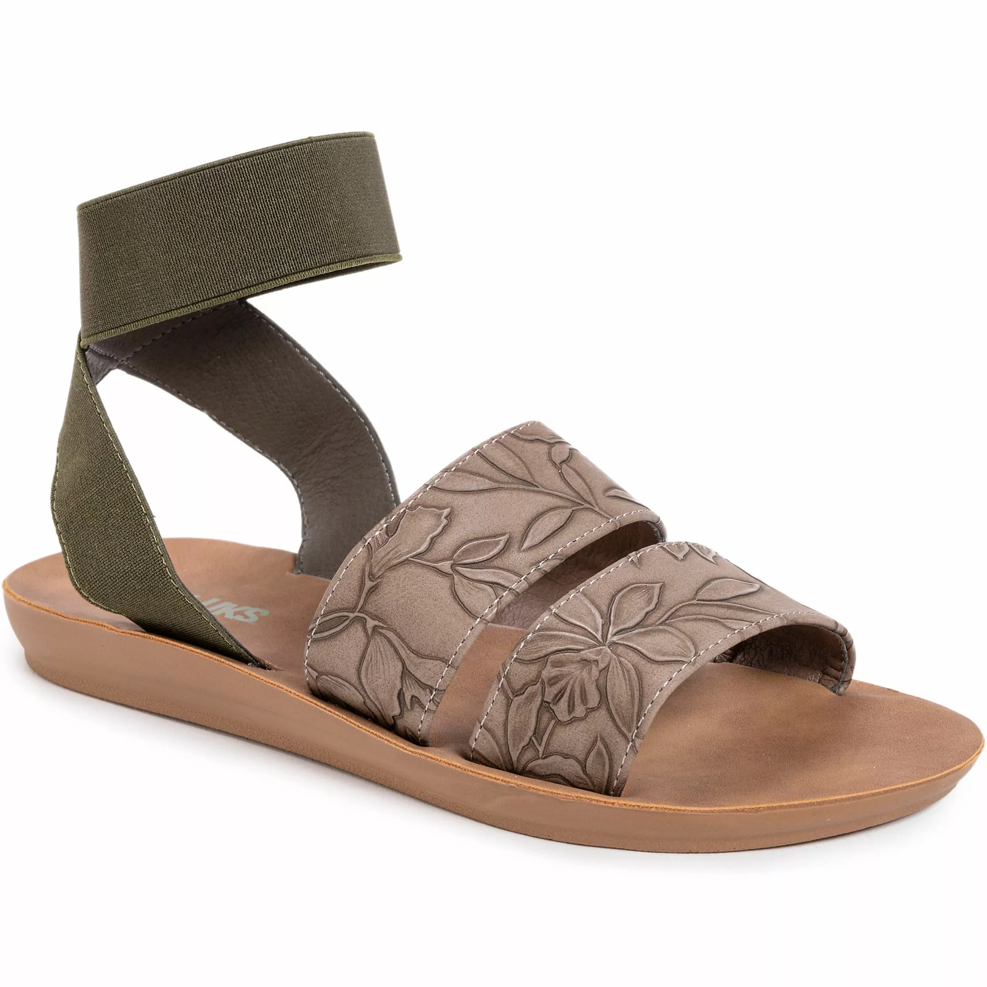 Muk Luks Women's About It Ankle Strap Sandals