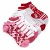 Muk Luks Women's 6 Pack Printed Ankle Socks