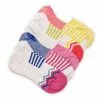Muk Luks Women's 6 Pack Printed No Show Socks