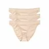 On Gossamer Women's Cabana Cotton Hip Bikini Underwear- 3 Pack