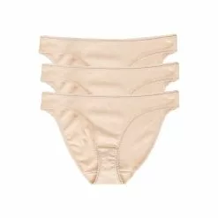 On Gossamer Women's Cabana Cotton Hip Bikini Underwear- 3 Pack