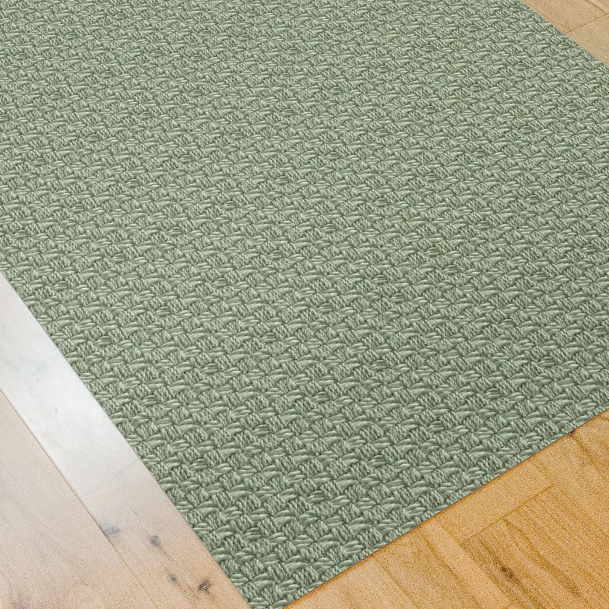 Bungalow Flooring Richmond Weave Desk Chair Floor Mat - Image 3