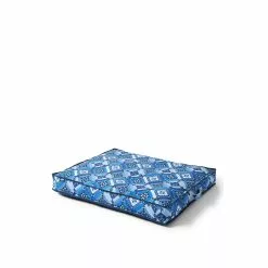 Lands' End Printed Canvas And Sherpa Dog Bed Cover