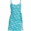 Lands' End Women's Plus Size Chlorine Resistant Sweetheart Swim Dress One Piece Swimsuit Adjustable Straps