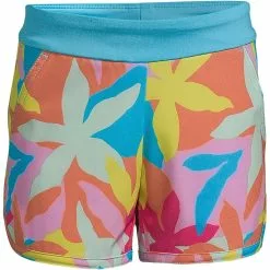 Lands' End Girls Stretch Woven Comfort Waist Swim Shorts