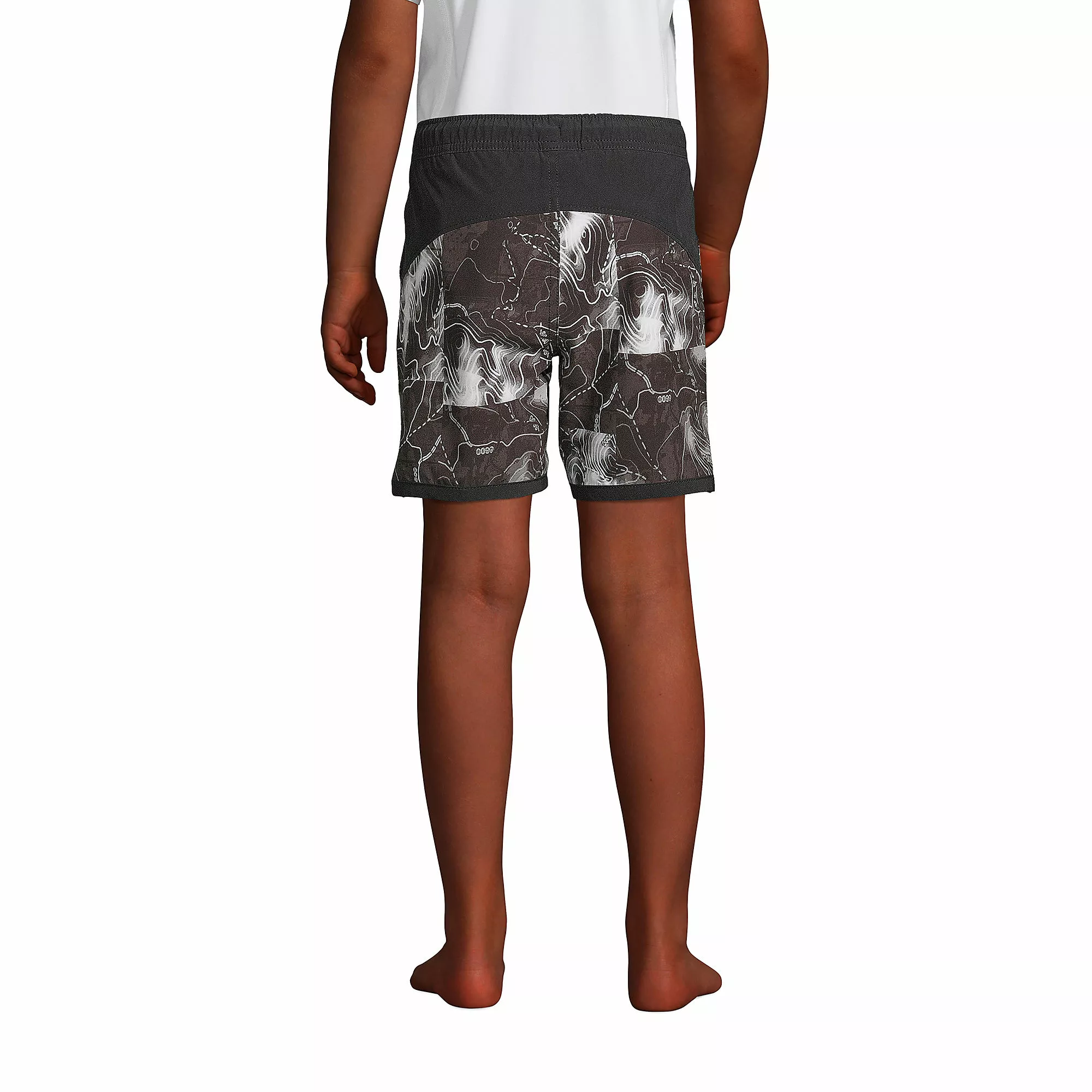 Lands' End Boys Stretch Hydroliner Sport Swim Trunk - Image 4