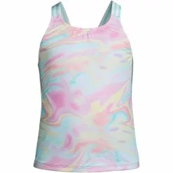 Lands' End Girls Sport Tankini Swimsuit Top