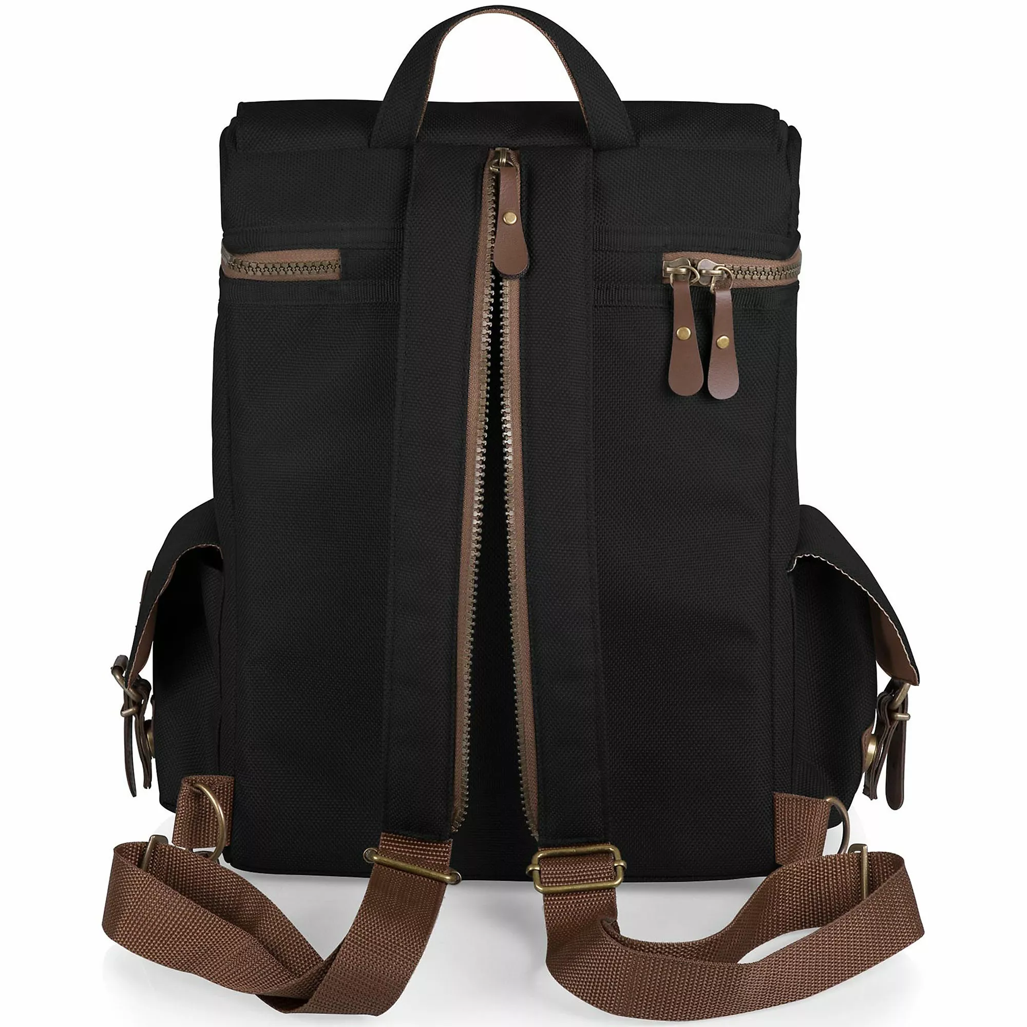 Picnic Time Moreno 3 Bottle Insulated Wine And Cheese Picnic Tote Set - Image 4