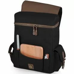 Picnic Time Moreno 3 Bottle Insulated Wine And Cheese Picnic Tote Set