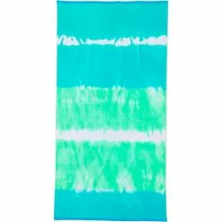 Lands' End Tie Dye Stripe Beach Towel