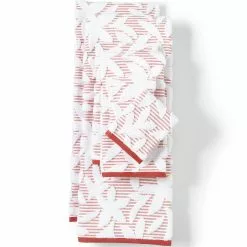 Lands' End Premium Supima Cotton Sculpted 6-Piece Bath Towel Set