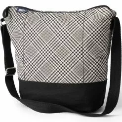 Lands' End Lightweight Canvas Hobo Shoulder Crossbody Tote Bag