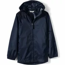 Lands' End Kids Packable Rain Jacket