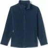 Lands' End Kids Magnetic Zipper Mid-weight Fleece Jacket