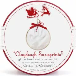 Child To Cherish Make Your Own Clay Handprint Ornament