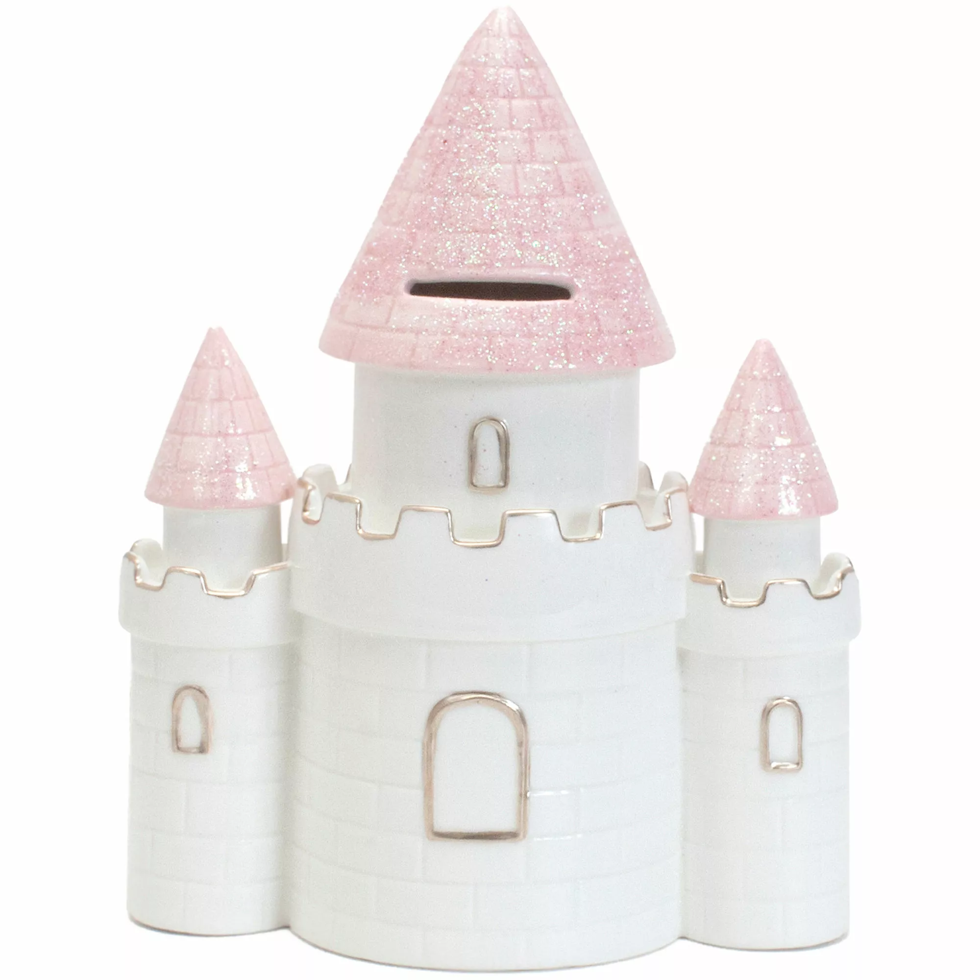 Child To Cherish Ceramic Dream Castle Piggy Bank - Image 4