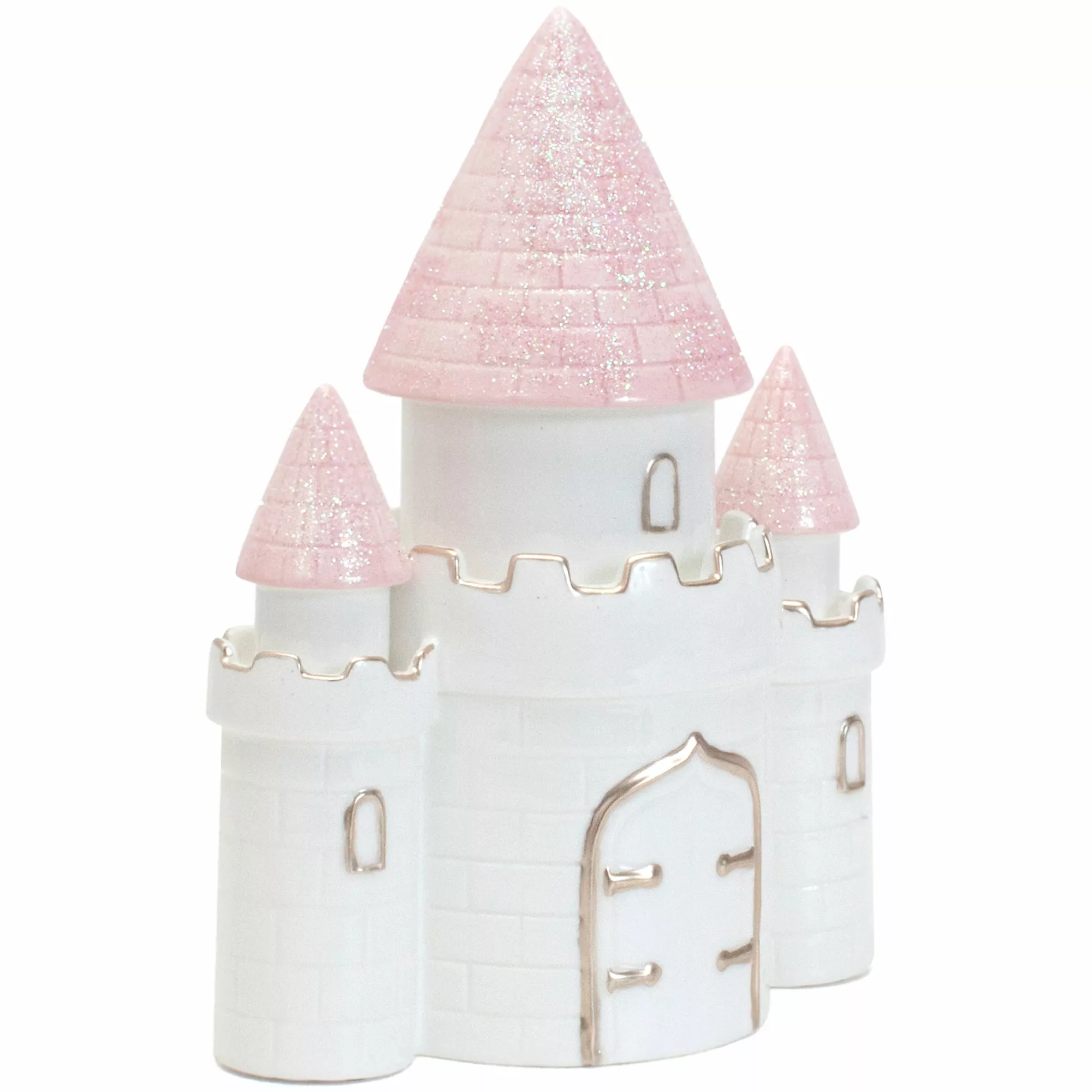 Child To Cherish Ceramic Dream Castle Piggy Bank