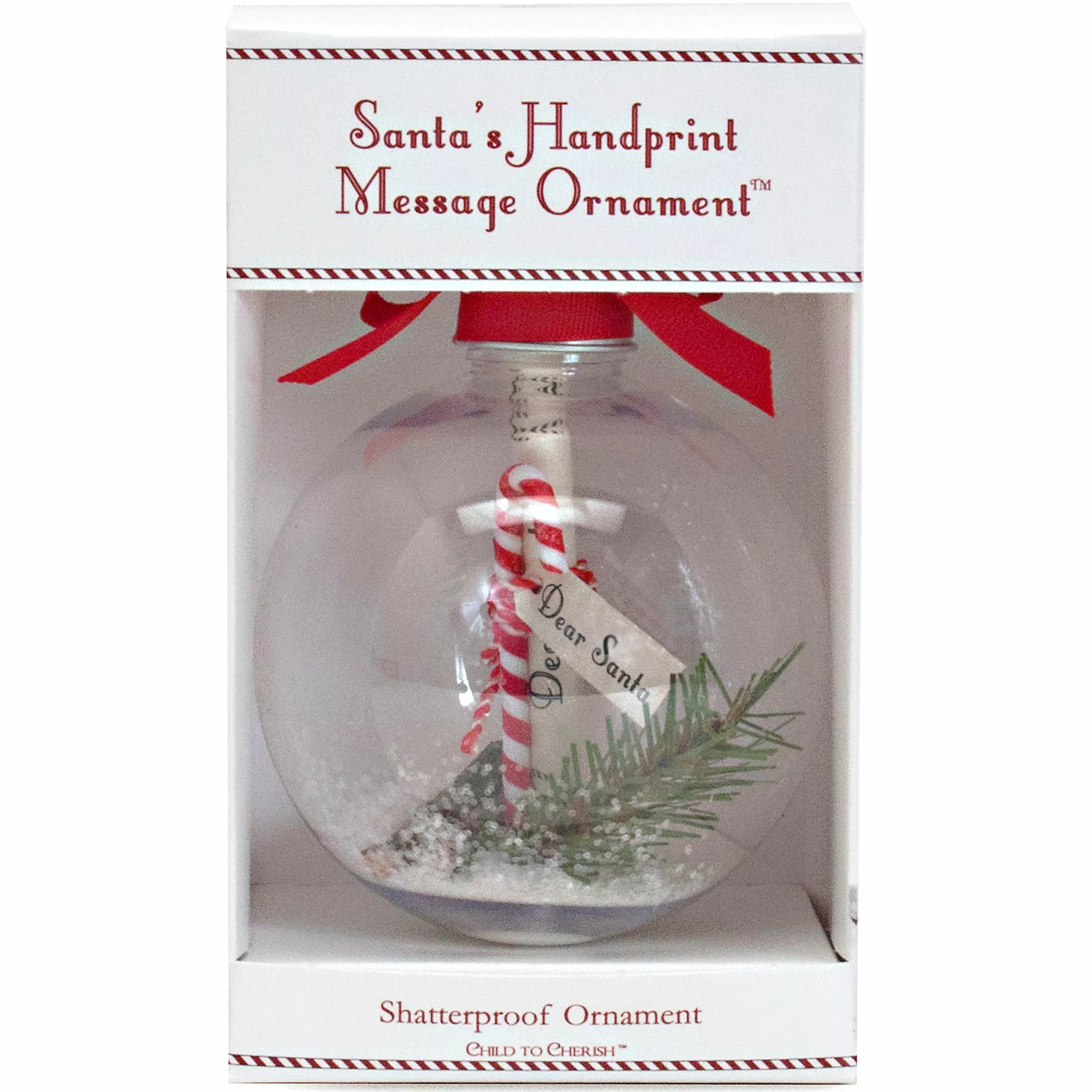 Child To Cherish Christmas Letter To Santa Ornament - Image 3