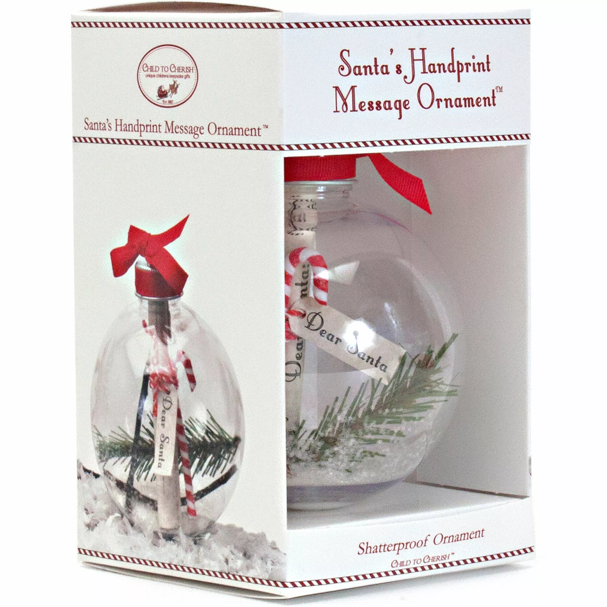 Child To Cherish Christmas Letter To Santa Ornament