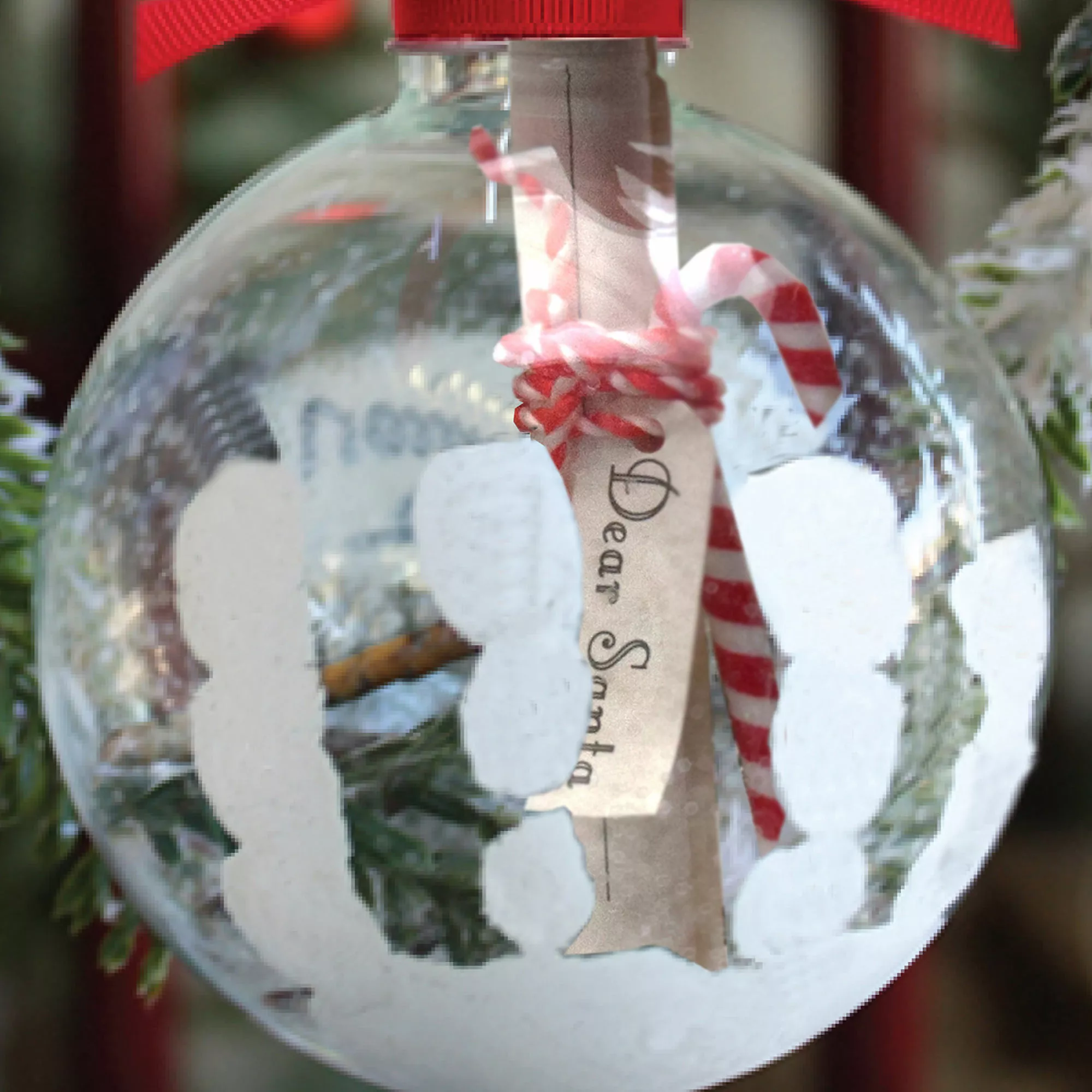 Child To Cherish Christmas Letter To Santa Ornament - Image 2