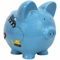 Child To Cherish Ceramic Construction Piggy Bank