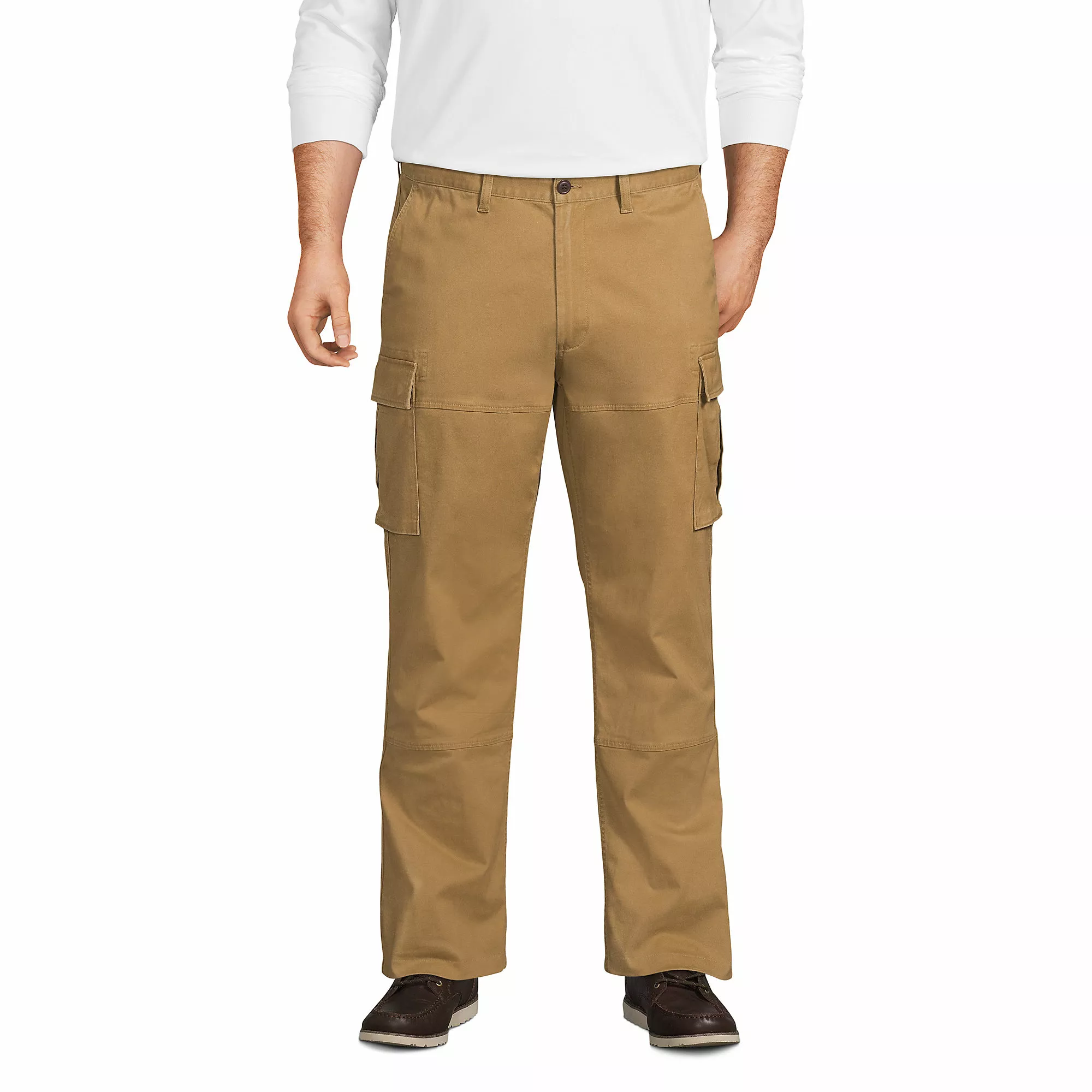 Lands' End Men's Big And Tall Comfort Waist Comfort-First Cargo Pants