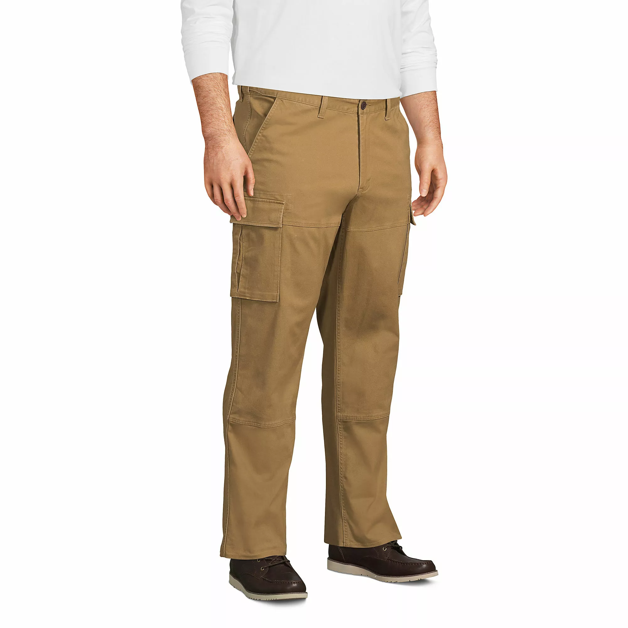 Lands' End Men's Big And Tall Comfort Waist Comfort-First Cargo Pants - Image 3