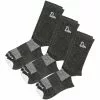 Swaggr Men's 3 Pack Crew Socks