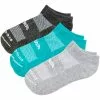 Swaggr Men's 3 Pack Multi Color Ankle Socks