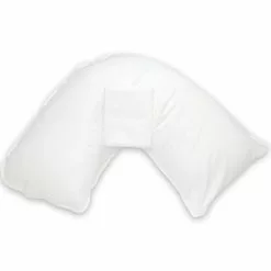 The Pillow Bar Dr Mary Side Sleeper Pillow With Pillowcase