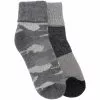 Muk Luks Men's 2 Pack Short Thermal Heat Retainer Socks