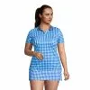 Draper James X Lands' End Women's Plus Size Short Sleeve Supima Polo Shirt