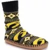 Muk Luks Unisex Game Day Iowa Hawkeyes Non-Skid Slipper Socks