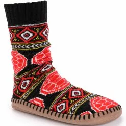 Muk Luks Unisex Game Day Maryland Terrapins Non-Skid Slipper Socks