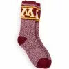 Muk Luks Unisex Game Day Minnesota Golden Gophers Heat Retainer Socks