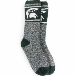 Muk Luks Unisex Game Day Michigan State Spartans Heat Retainer Socks