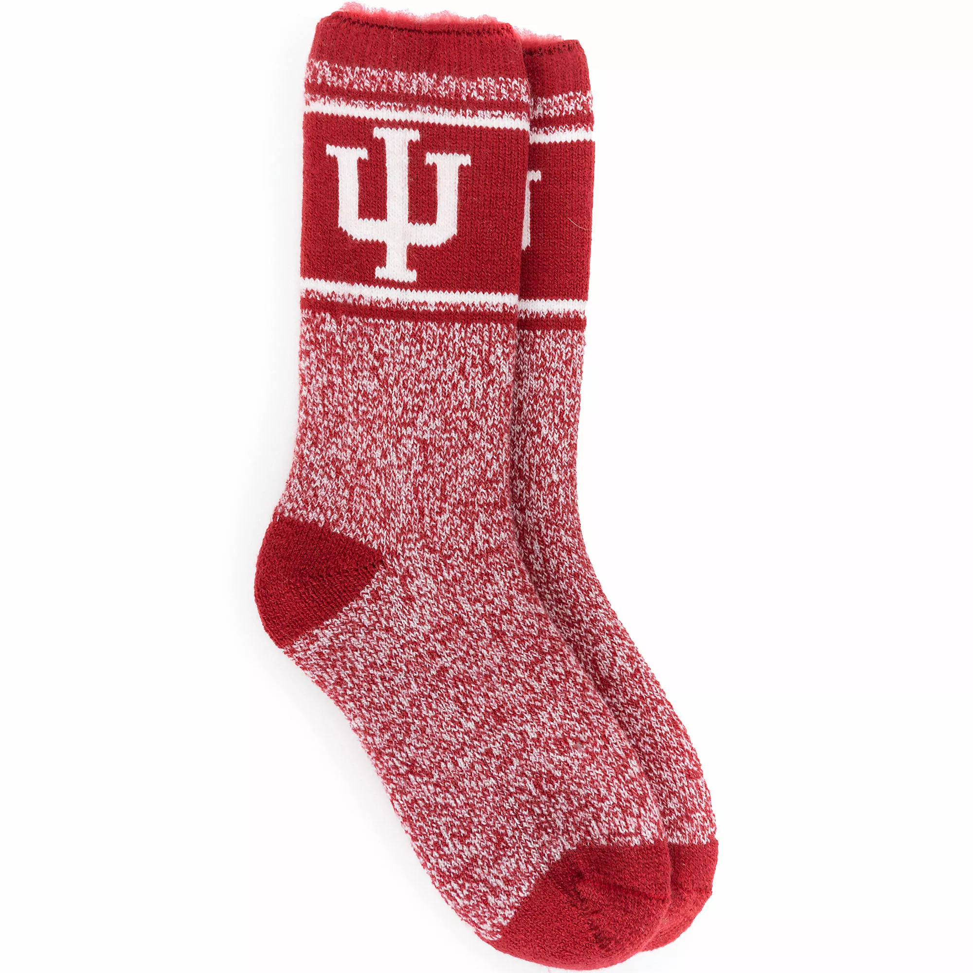 Muk Luks Unisex Game Day Indiana Hoosiers Heat Retainer Socks