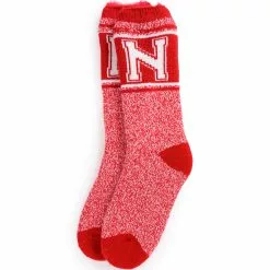 Muk Luks Unisex Game Day Nebraska Cornhuskers Heat Retainer Socks