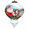 Inner Beauty Here Comes Santa Claus Christmas Ornament