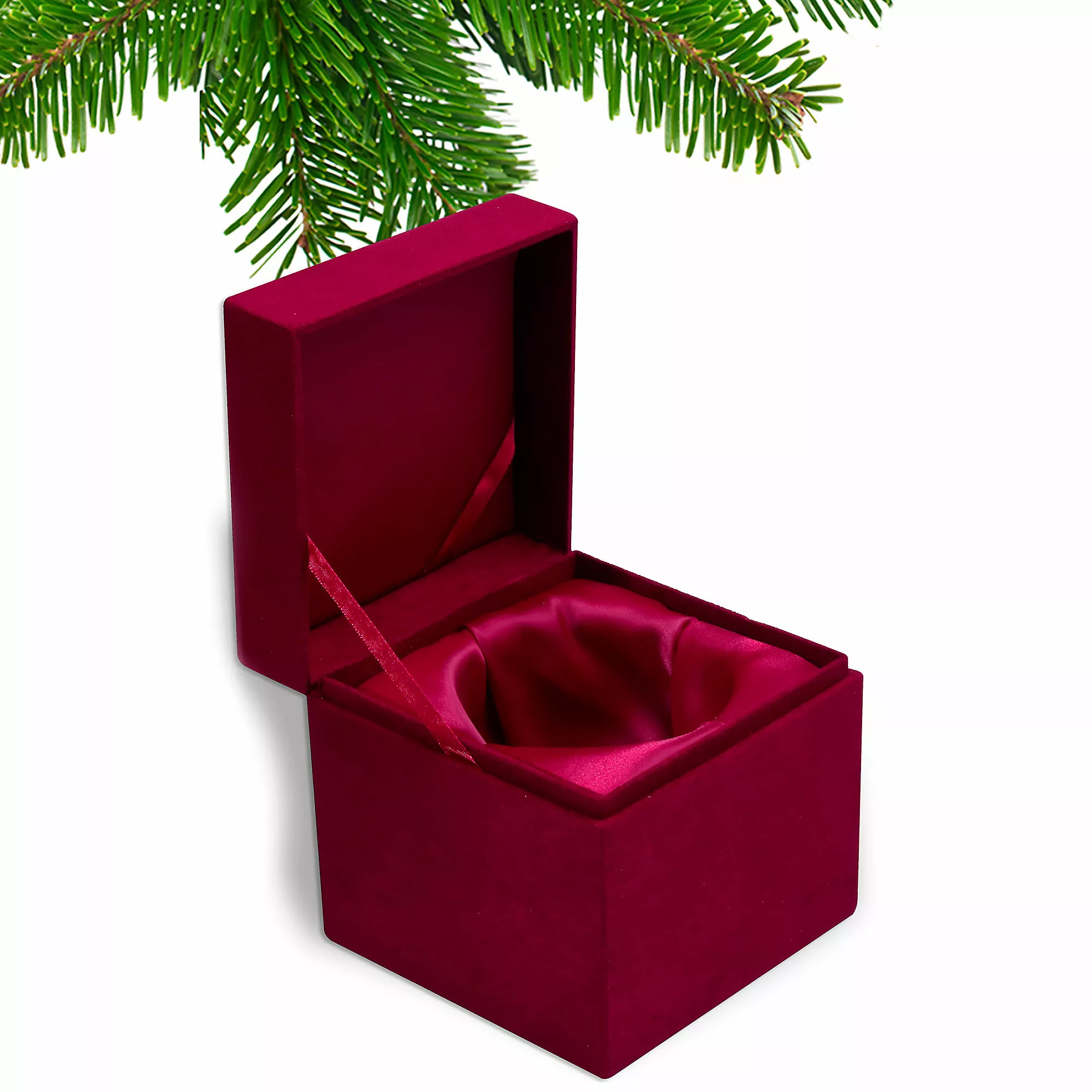 Inner Beauty Cat Christmas Round Glass Ornament - Image 3