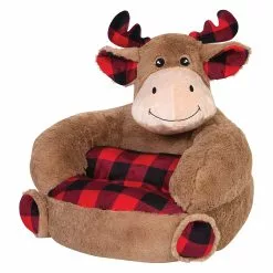 Trend Lab Toddler Plush Buffalo Check Moose Chair
