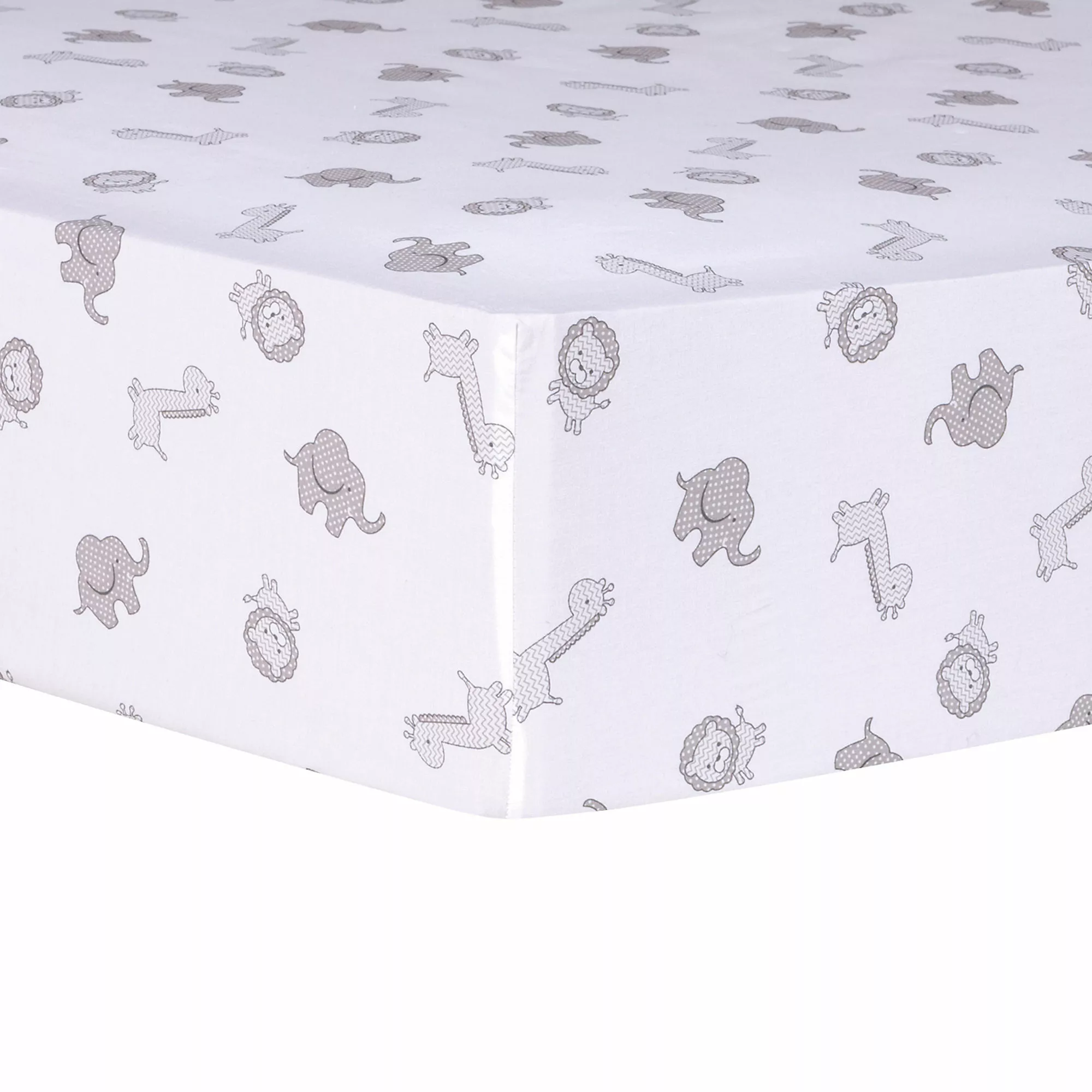 Trend Lab Safari Chevron 3 Piece Crib Bedding Set - Image 4