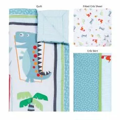 Trend Lab Dinosaur Roar 3 Piece Crib Bedding Set