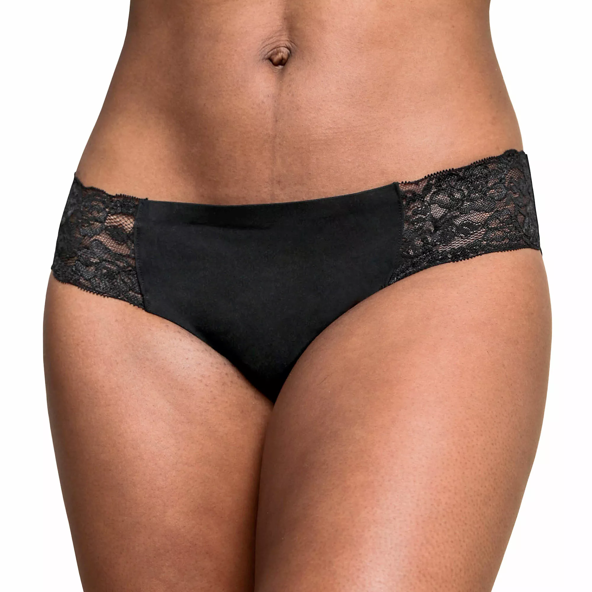 Proof Women's Leak Proof Moderate Absorbency Lacy Cheeky Underwear - Image 2