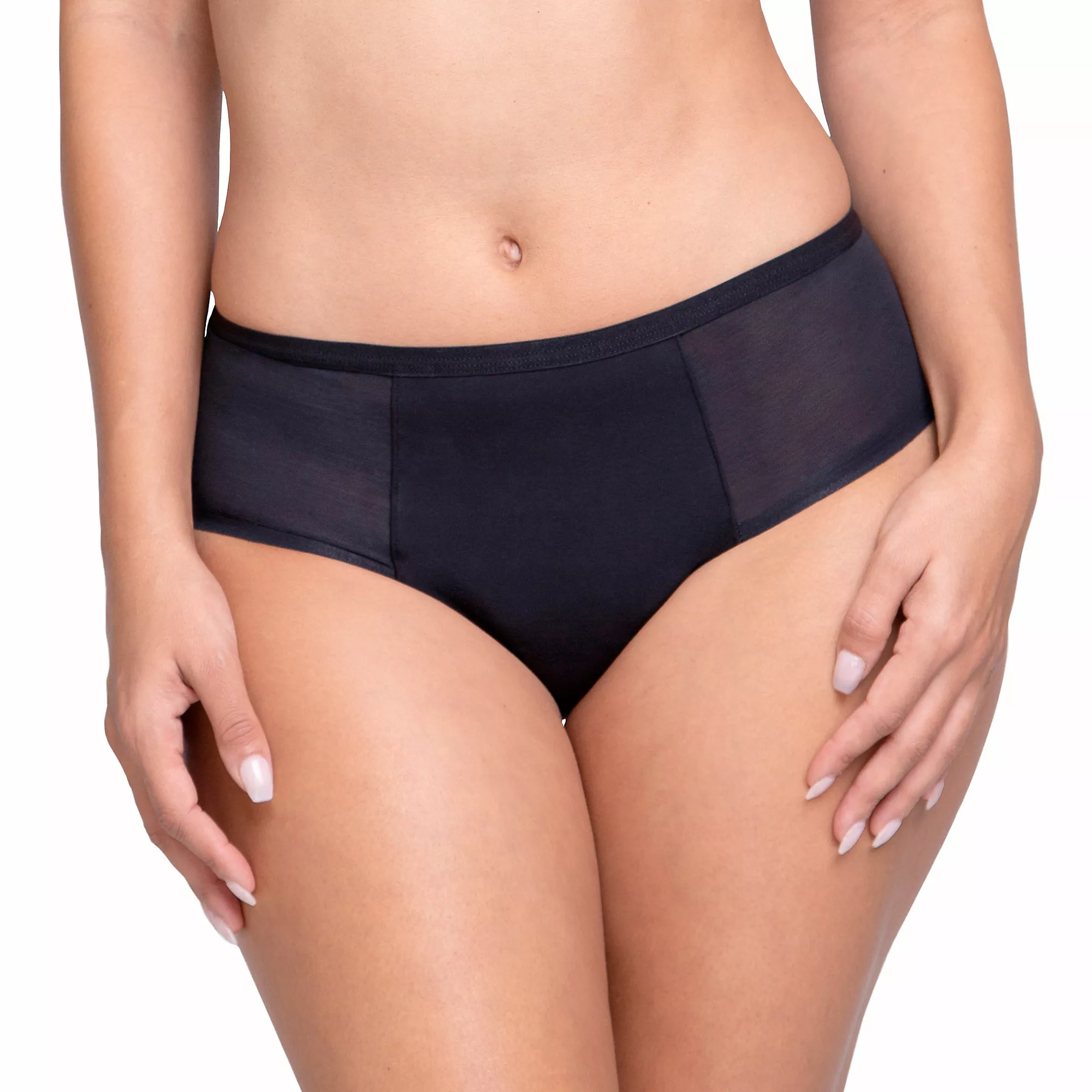 Proof Women's Leak Proof Heavy Absorbency Mesh Hipster Underwear - Image 2