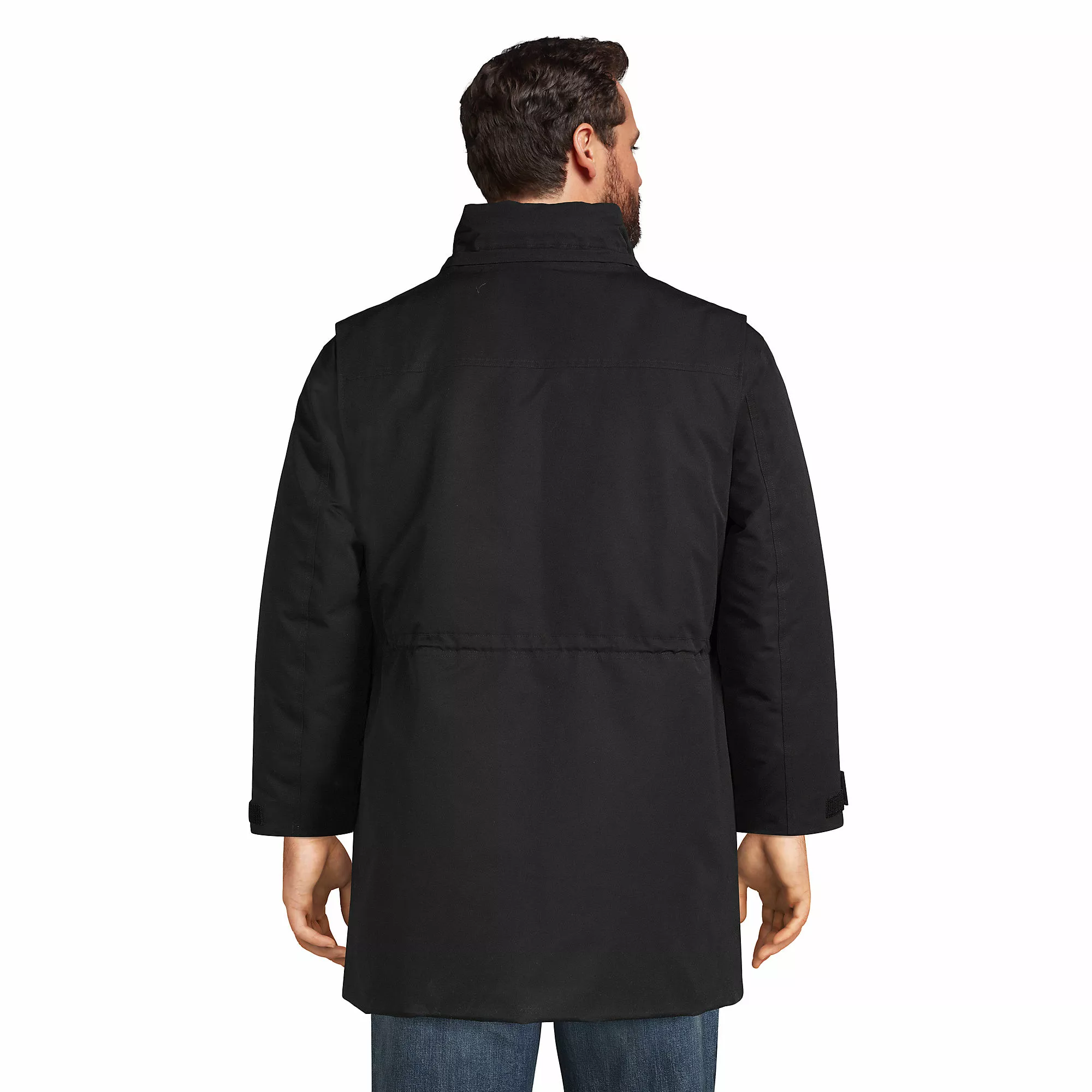 Lands' End Men's Big And Tall Expedition Down Waterproof Winter Parka - Image 6